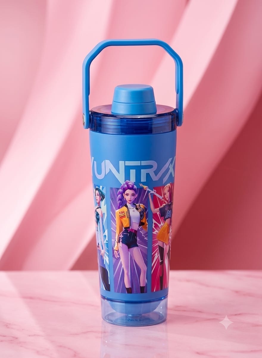 K-pop demon hunters blue tumbler