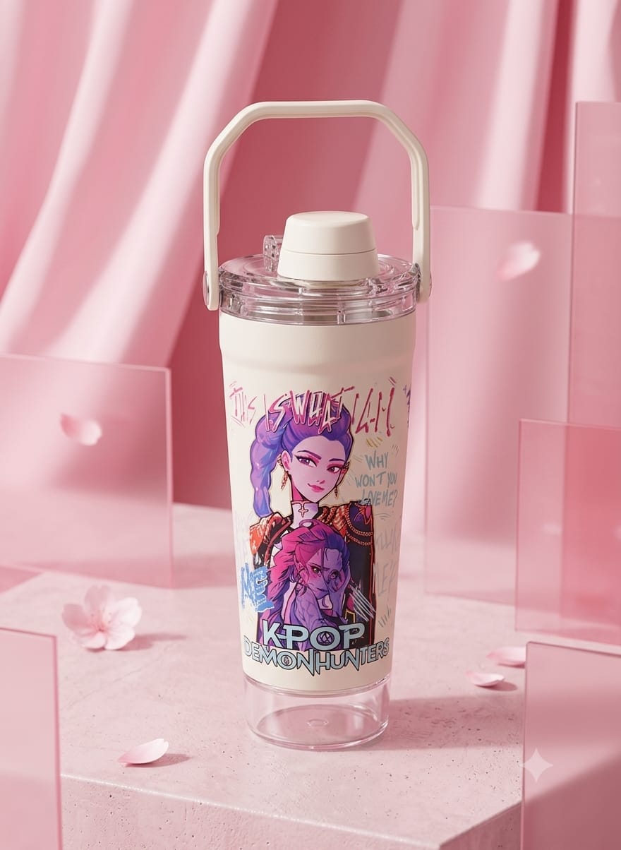 K-pop demon hunters tumbler