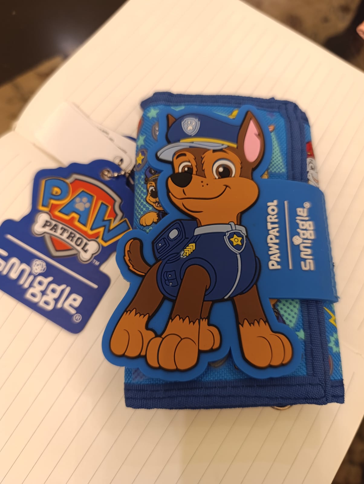 smiggles paw patrol wallet