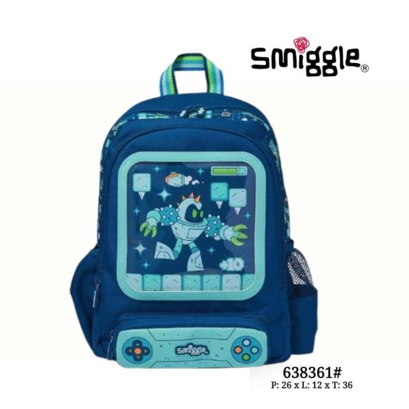 14 inch Blue Robotic themed Bag