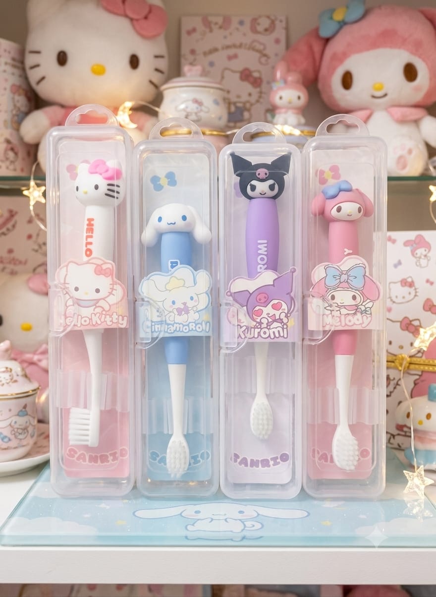 Premium Sanrio Kids’ Toothbrushes'