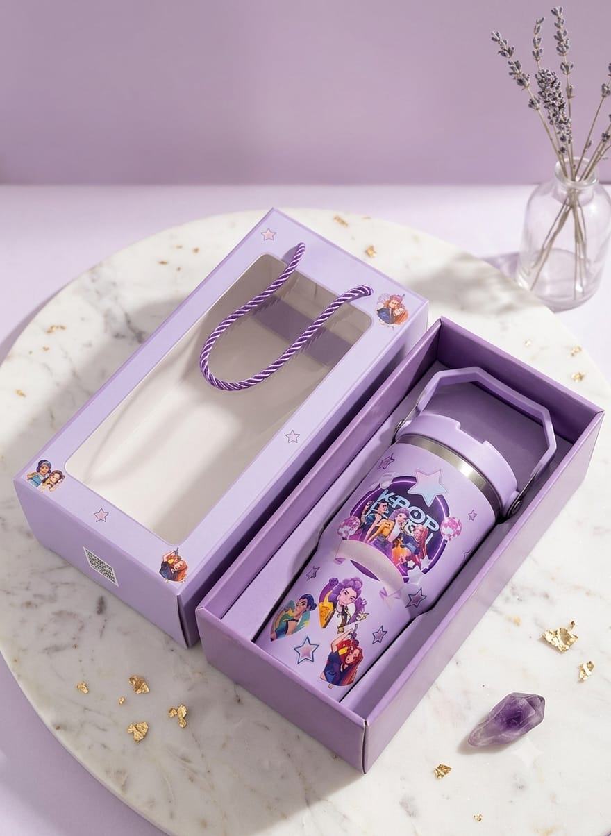 550 ml rending K-Pop Demon Hunters Hot & Cold Bottle!
