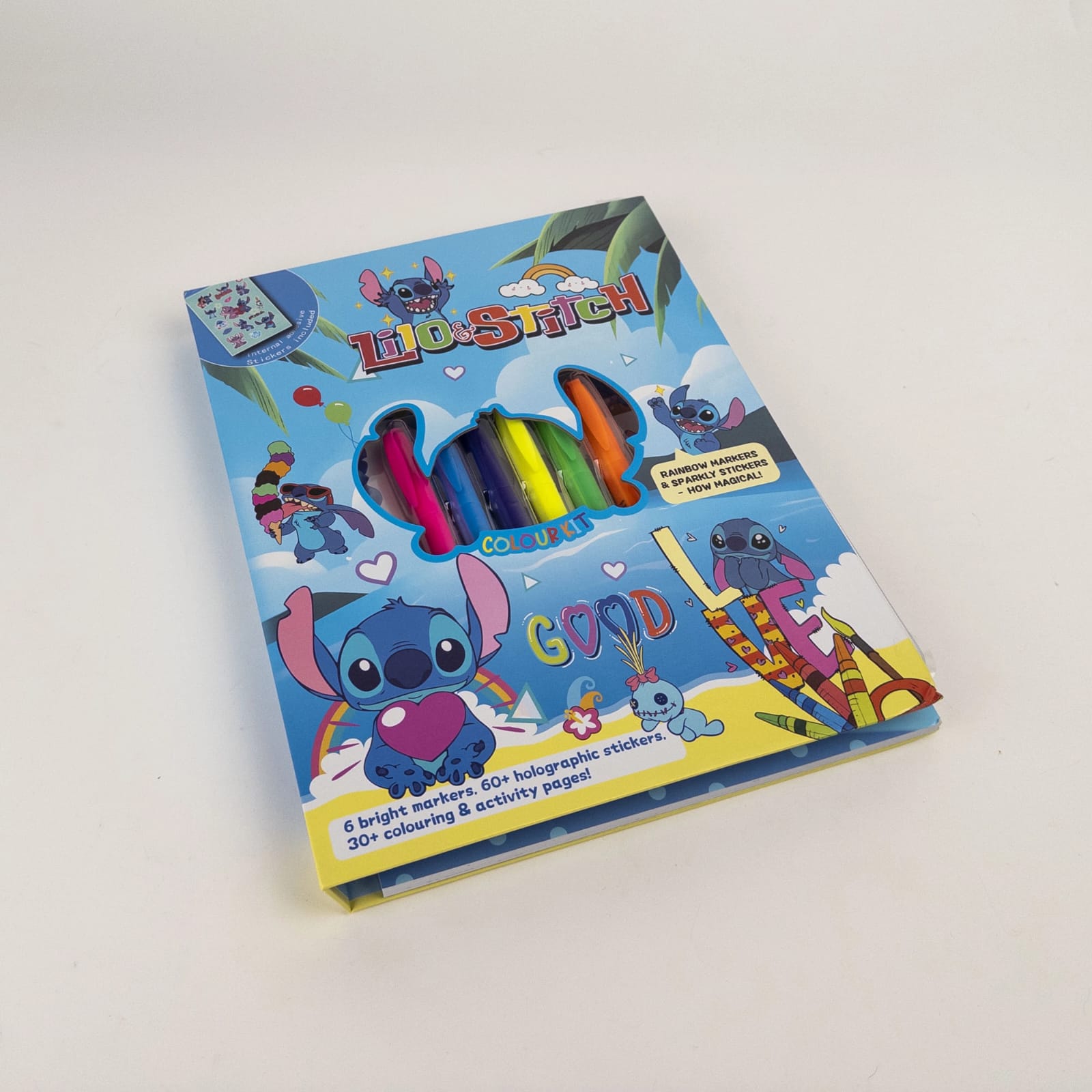 Cute Kids Colouring Activity Book + Premium Quality Markers