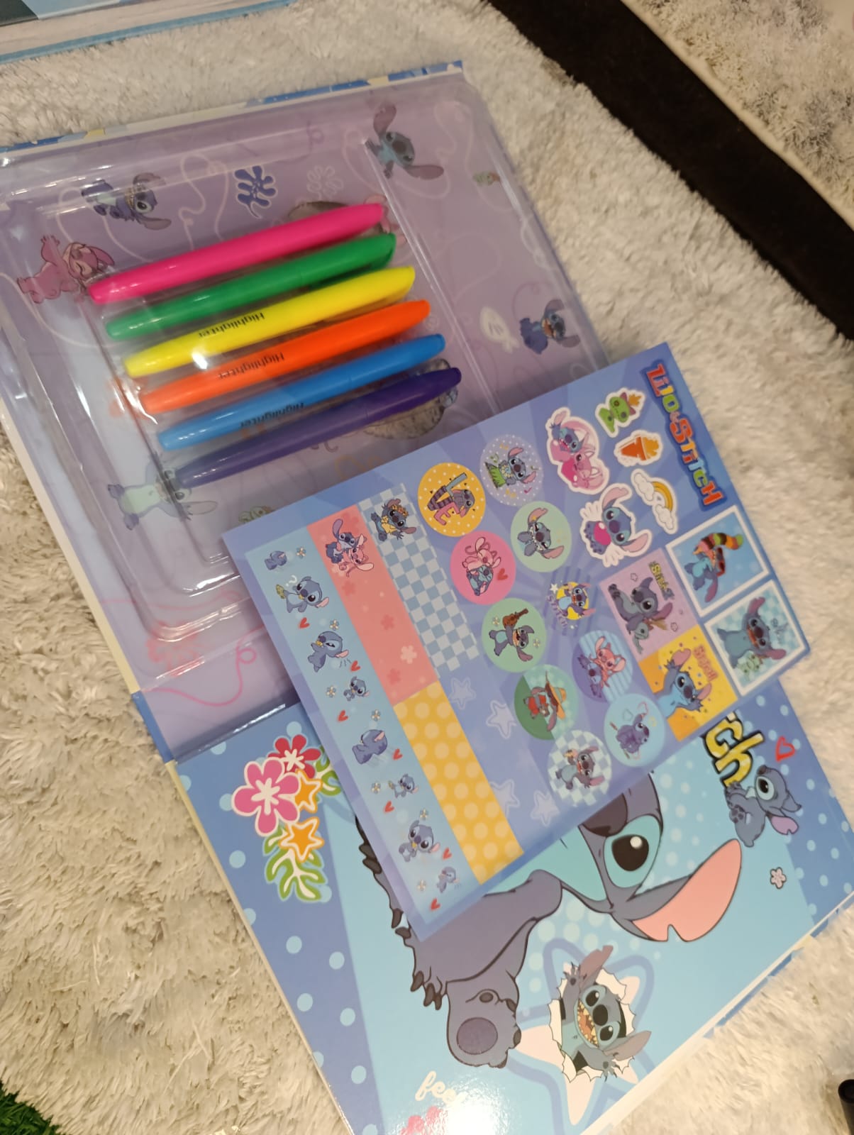 Cute Kids Colouring Activity Book + Premium Quality Markers