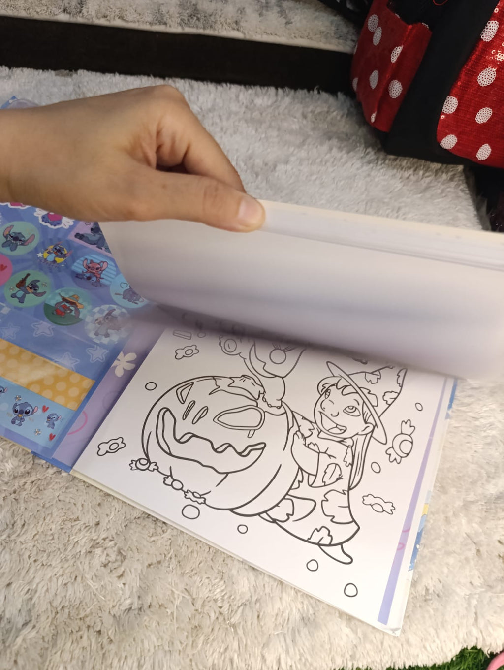 Cute Kids Colouring Activity Book + Premium Quality Markers