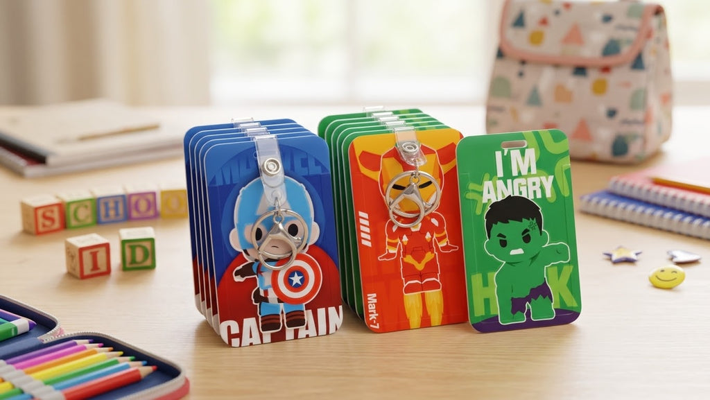 Kids id card holders