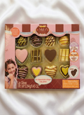 Chocolate shape lip balm gift set