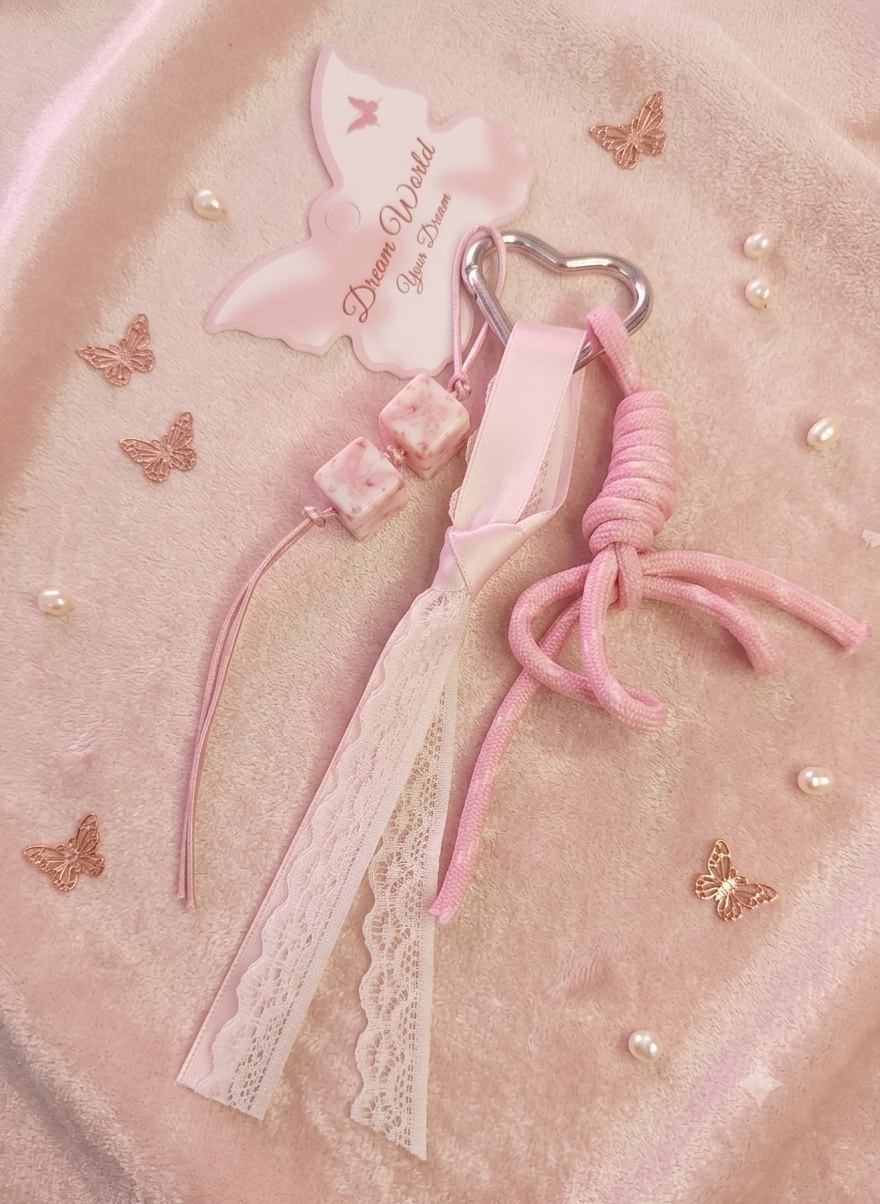 Tassels hanging keychain
