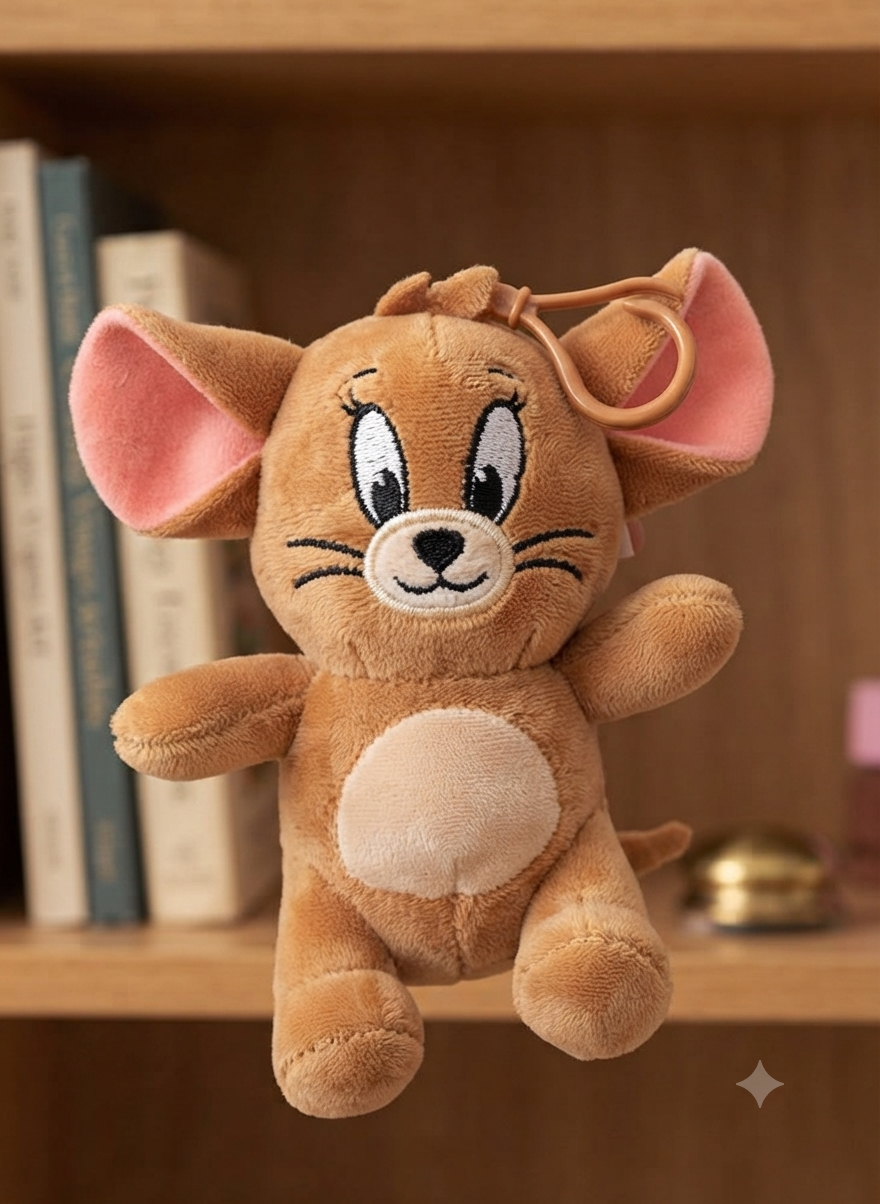 Plush keychain jerry