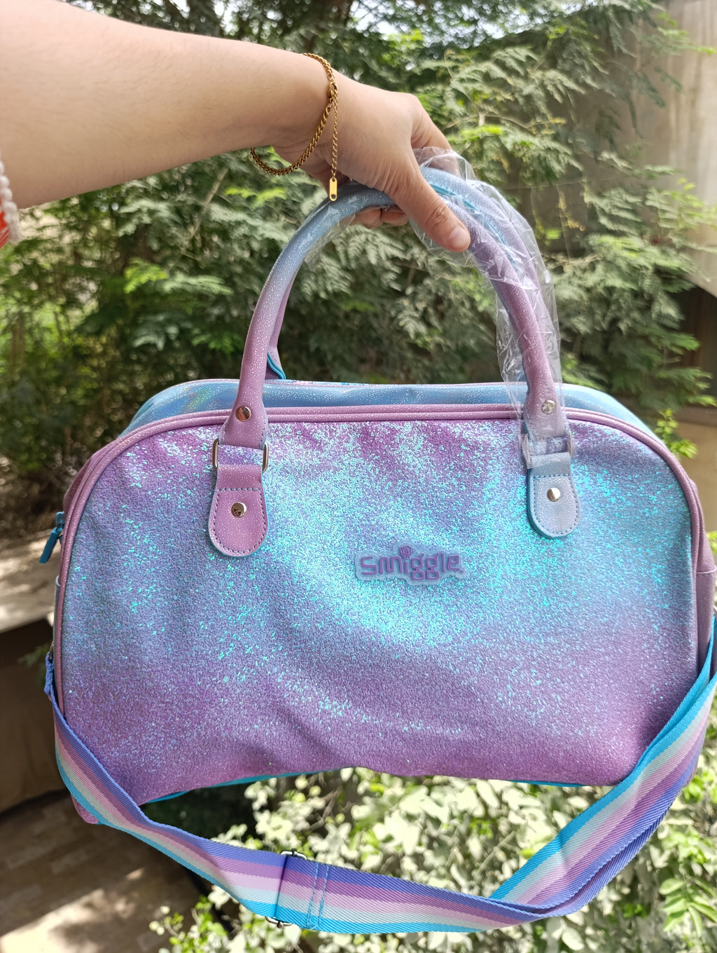 Imported duffel bags