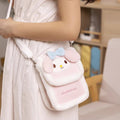Plush fluffy melody crossbody bag
