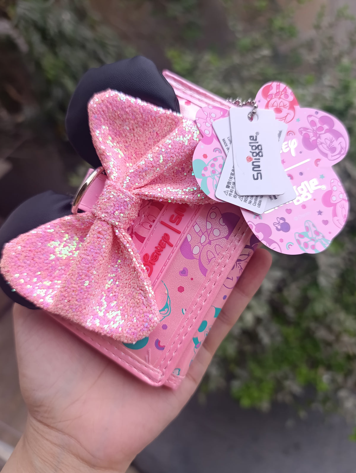 Pink Minniemouse wallet