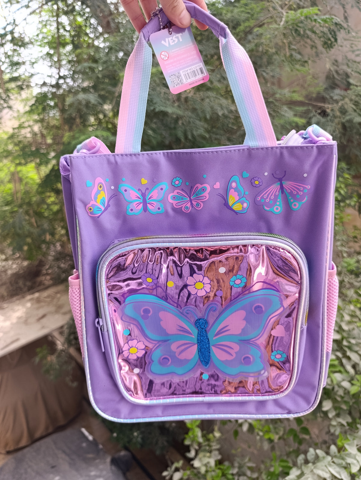 Imported tote bags