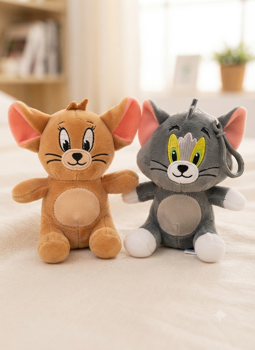 Plush keychain tom