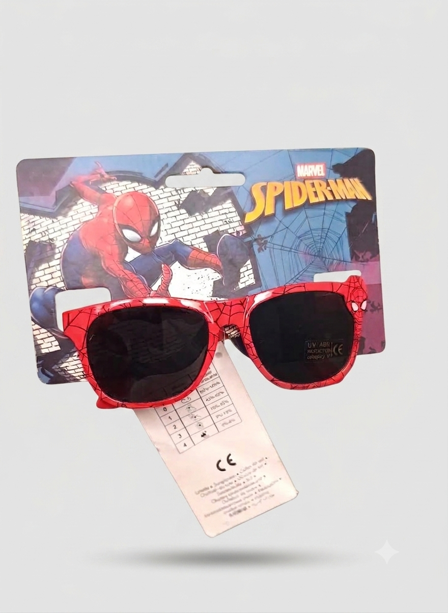 Spiderman sunglasses red